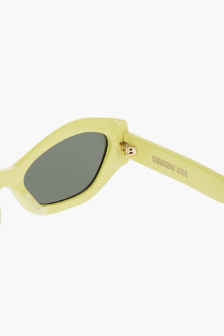 Solid Color DIOR SIGNATURE Ovale-Frame Sunglasses
