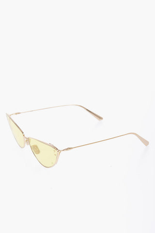 Squared MISSDIOR Sunglasses with Golden-Frame
