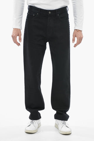 BLACK UNTITLED Jeans Con Borchie 20 cm