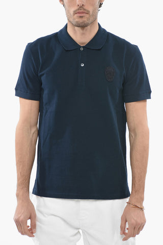 Shirt Sleeved Polo With Patch
