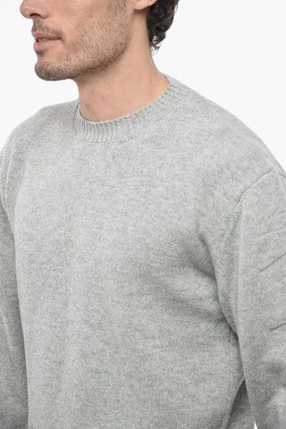 KNITWEAR Maglia Girocollo DIAG in Puro Cashmere