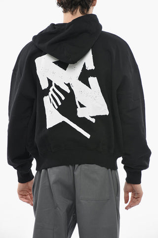SEASONAL Recycled Cotton HAND ARROW Hoodie