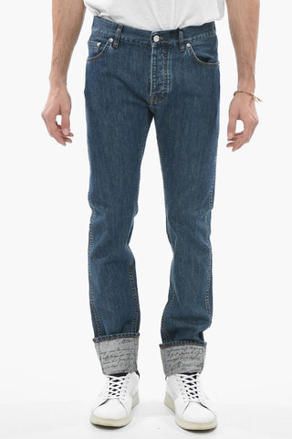 Regular Fit 5 Pockets Jeans 17,5cm