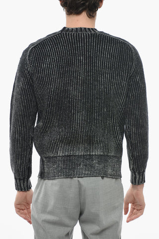 Maglia a Trecce con Baggy Fit