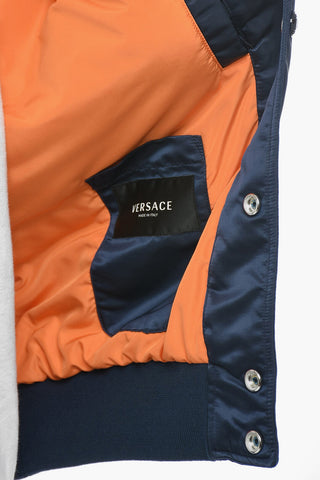 VARSITY Bomber Jacket with Embroidered Logo
