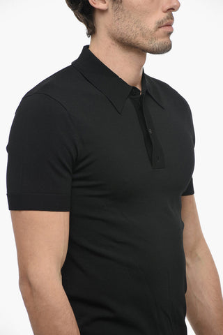 Technical Fabric Slim Fit Polo Shirt