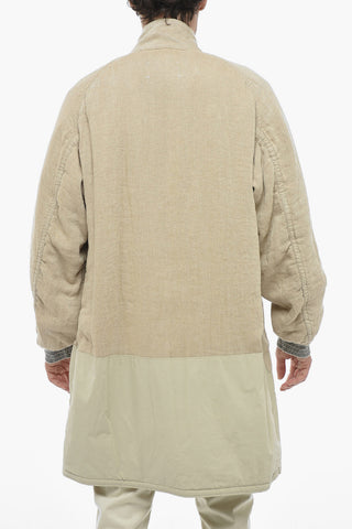 MM1 Oversized Padded Coat with Cut Out Detail