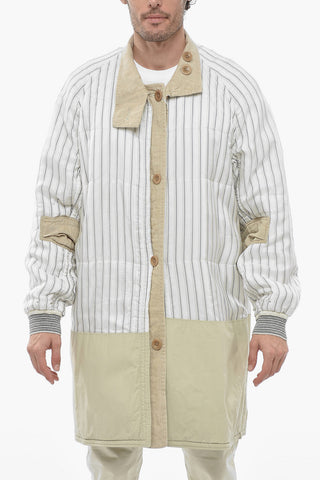 MM1 Oversized Padded Coat with Cut Out Detail