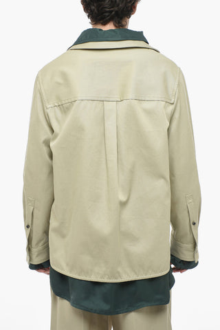 Double Layered Shirt with Relaxed Fit