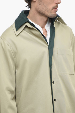 Double Layered Shirt with Relaxed Fit