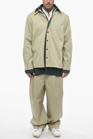Double Layered Shirt with Relaxed Fit