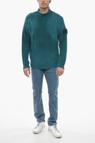 Turtleneck SHADOW Cotton Blend Pullover