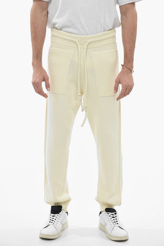 SEASONAL Knitted Cotton 3D DIAG Sweatpants