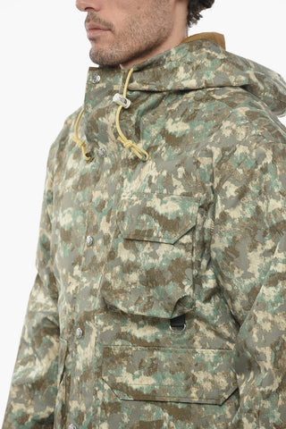 DRYVENT Camouflage Patterned Windbreaker with Utility Pockets
