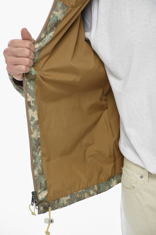DRYVENT Camouflage Patterned Windbreaker with Utility Pockets