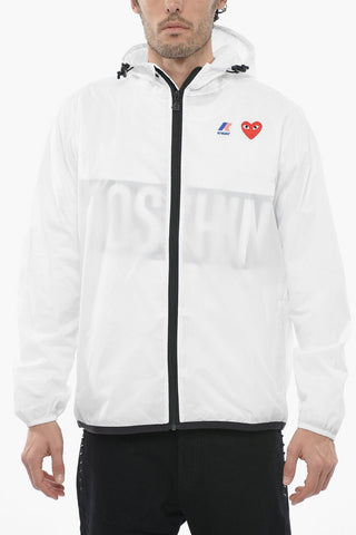 PLAY K-WAY X CDG Hooded Nylon Windbreaker