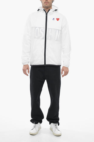 PLAY K-WAY X CDG Hooded Nylon Windbreaker