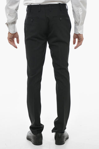 Abito Slim Fit in Misto Lana con Reverse Classico
