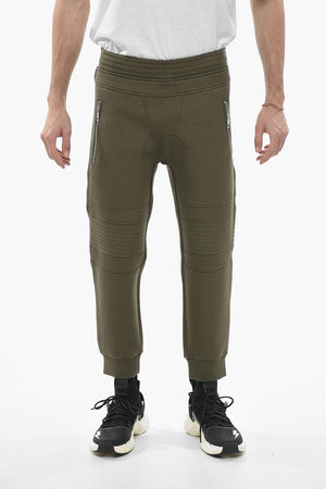Low-Rise Biker Skinny Fit Pants