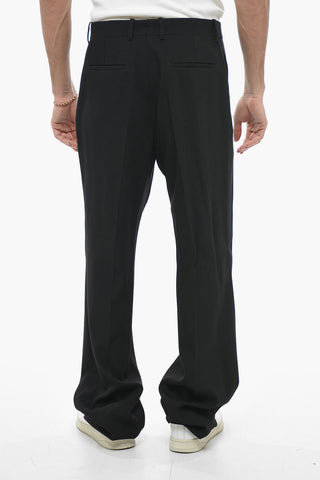 Virgin Wool Baggy Pants