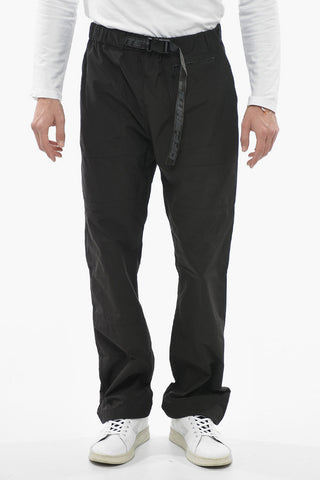 Nylon INDUSTRIAL Pants with Safety Belt and Drawstringed Ankles