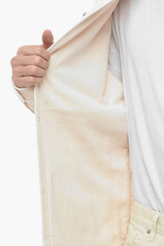 Padded Overshirt with Patch Detail