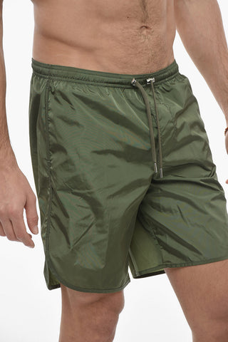 Costume da Bagno Boxer con Dettaglio Zip