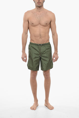 Costume da Bagno Boxer con Dettaglio Zip