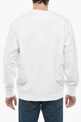 THE METROPOLIS SERIES Crew Neck Sweatshirt with Nylon Pockets