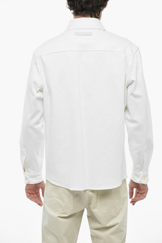 Denim Overshirt with Breast-pocket