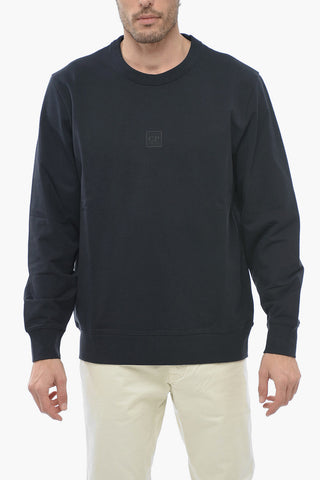 THE METROPOLIS SERIES Crew Neck Sweatshirt with Nylon Pockets
