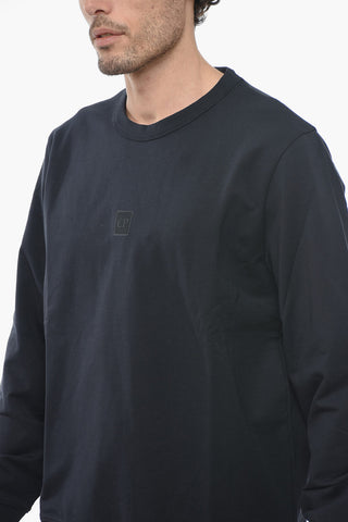 THE METROPOLIS SERIES Crew Neck Sweatshirt with Nylon Pockets