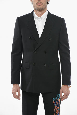 Blazer Doppiopetto con Revers a Lancia