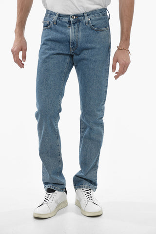 5 Pocket SINGLE ARROW Mid Wash Denim 18cm