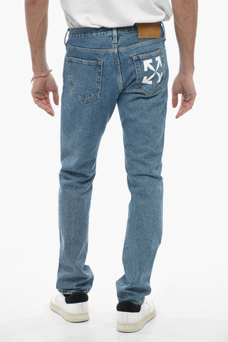 5 Pocket SINGLE ARROW Mid Wash Denim 18cm