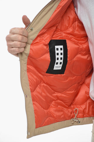 JW ANDERSON Oversized Padded DELAMONT Jacket with Flower Applications