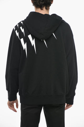 THUNDER Hoodie Sweatshirt with Utility Strap