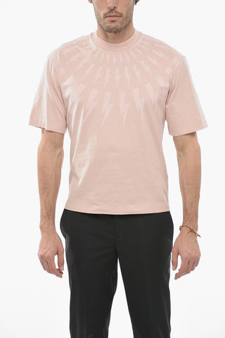 T-Shirt Girocollo FAIR-ISLE THUNDERBOLT Slim Fit