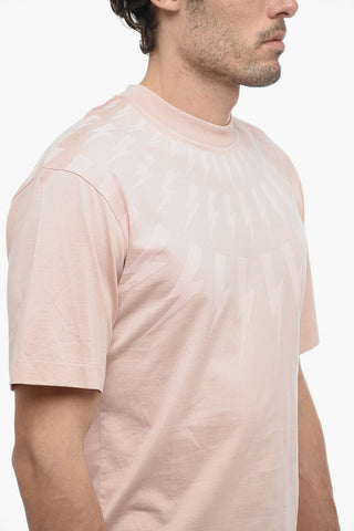 T-Shirt Girocollo FAIR-ISLE THUNDERBOLT Slim Fit