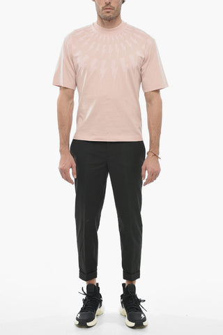 T-Shirt Girocollo FAIR-ISLE THUNDERBOLT Slim Fit
