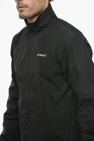 SEASONAL Giacca a Vento DIAG OUTLINE con Zip Frontale