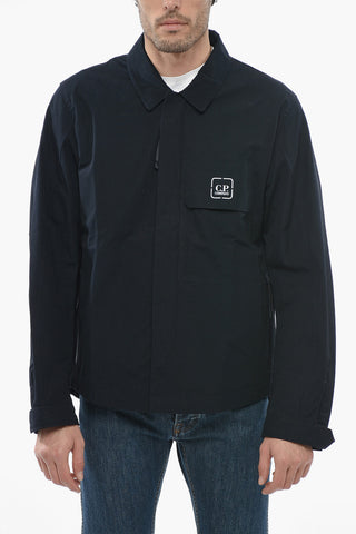 THE METROPOLIS SERIES Waterproof Cotton Overshirt with Prints