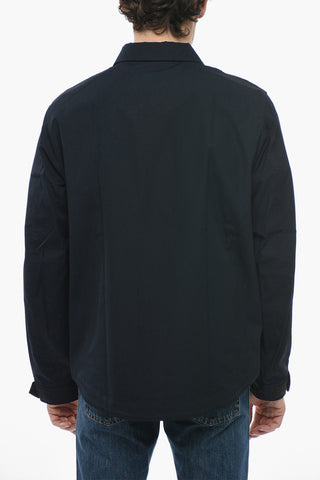 THE METROPOLIS SERIES Waterproof Cotton Overshirt with Prints