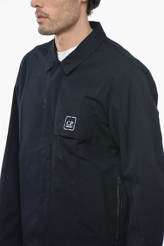 THE METROPOLIS SERIES Waterproof Cotton Overshirt with Prints