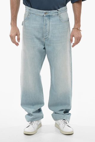 Light-wash Boyfriend Denims