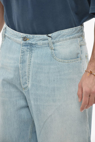 Light-wash Boyfriend Denims