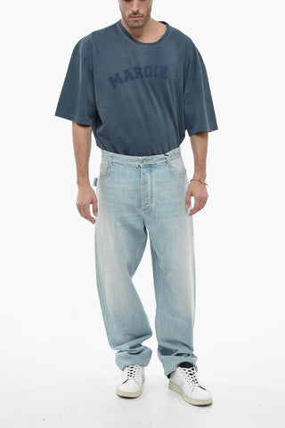Light-wash Boyfriend Denims