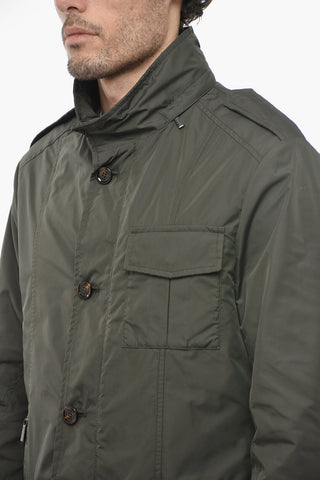 Extractable Hood 4 Pockets Jacket