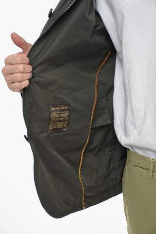 Extractable Hood 4 Pockets Jacket
