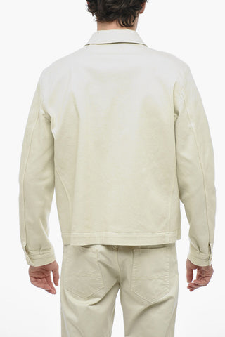 Concealed Closure Denim Jacket
